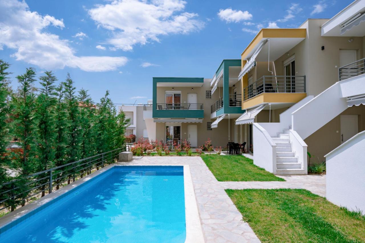 Apartamento Danai & Palm Residential Complexes Ofrínion Exterior foto