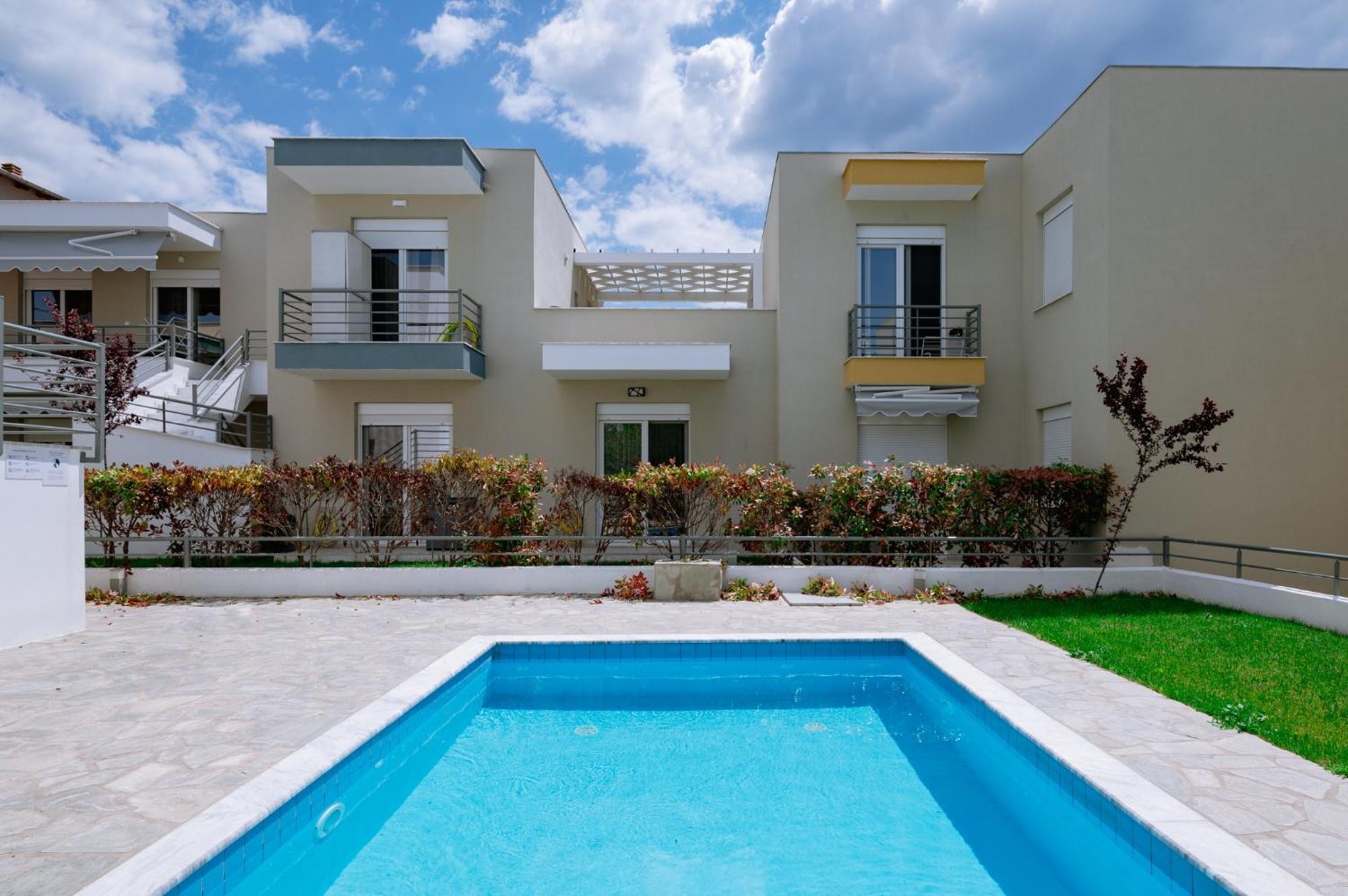 Apartamento Danai & Palm Residential Complexes Ofrínion Exterior foto