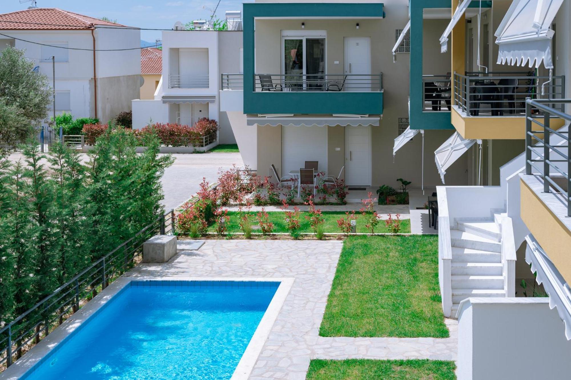 Apartamento Danai & Palm Residential Complexes Ofrínion Exterior foto